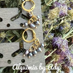 Alquimia Gold and Silver Minimalist Earrings